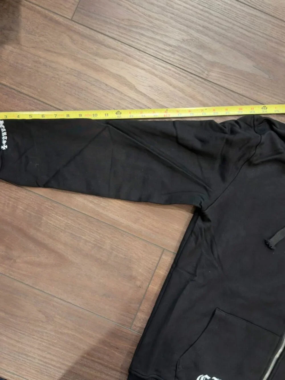 Chrome hearts zip up hoodie